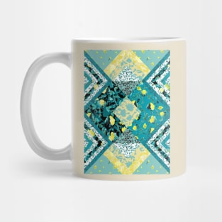 Floral Geometric Artwork Mug